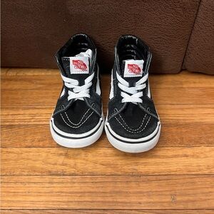 Vans 7C Sk8-Hi Black and white High-Top Sneakers